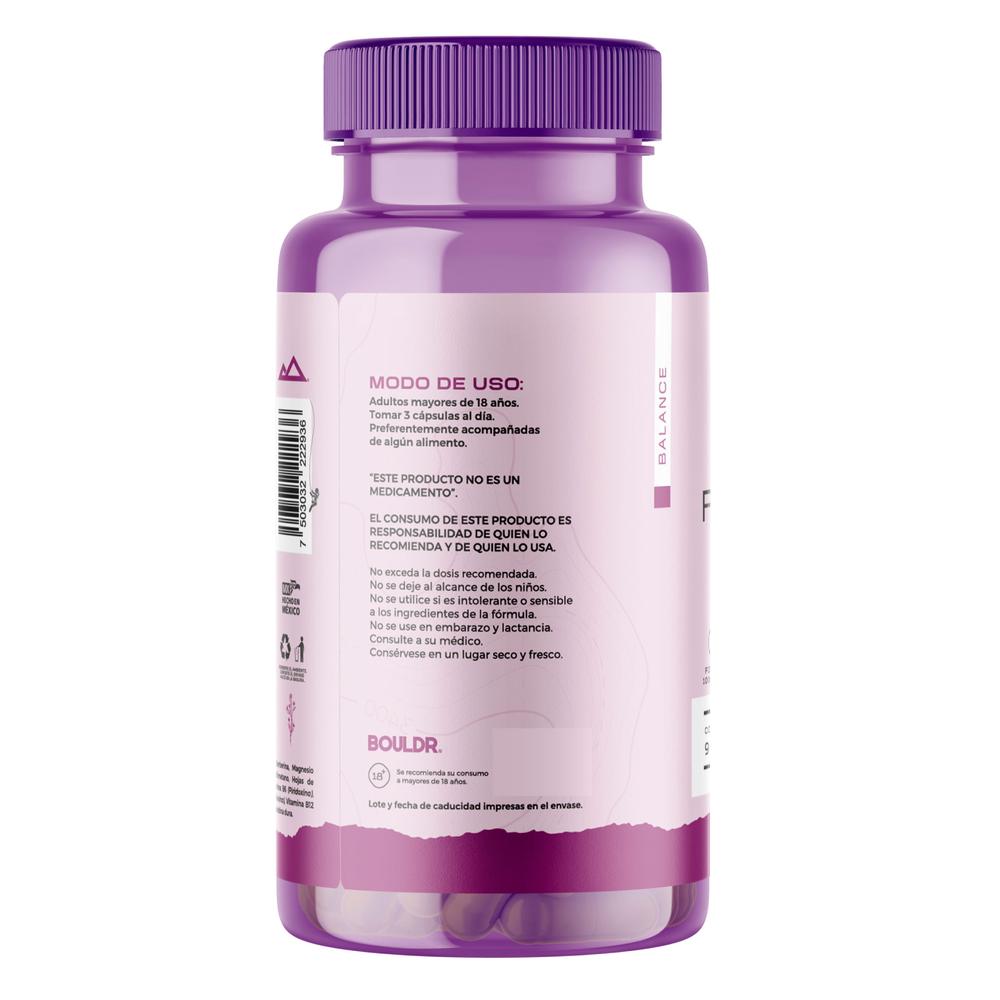 Foto 4 pulgar | Flower Balance Femenino Myo Inositol Dim Bouldr 90 Cápsulas