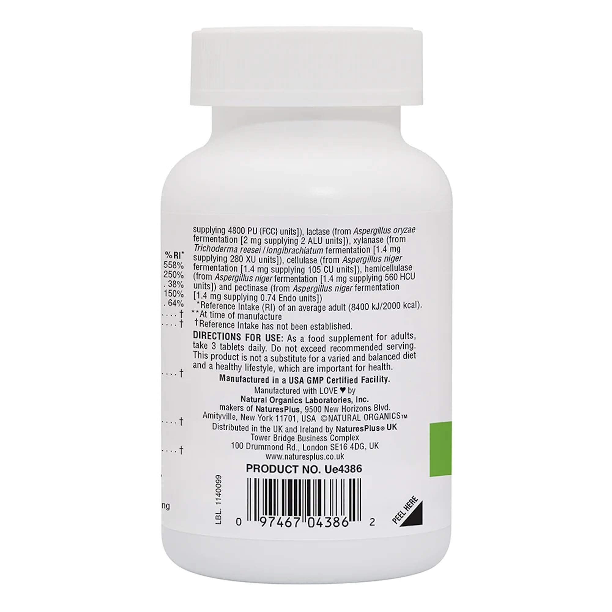 Foto 7 pulgar | Suplemento Natures Plus Gi Natural Digestive Wellness 90 Comprimidos - Venta Internacional