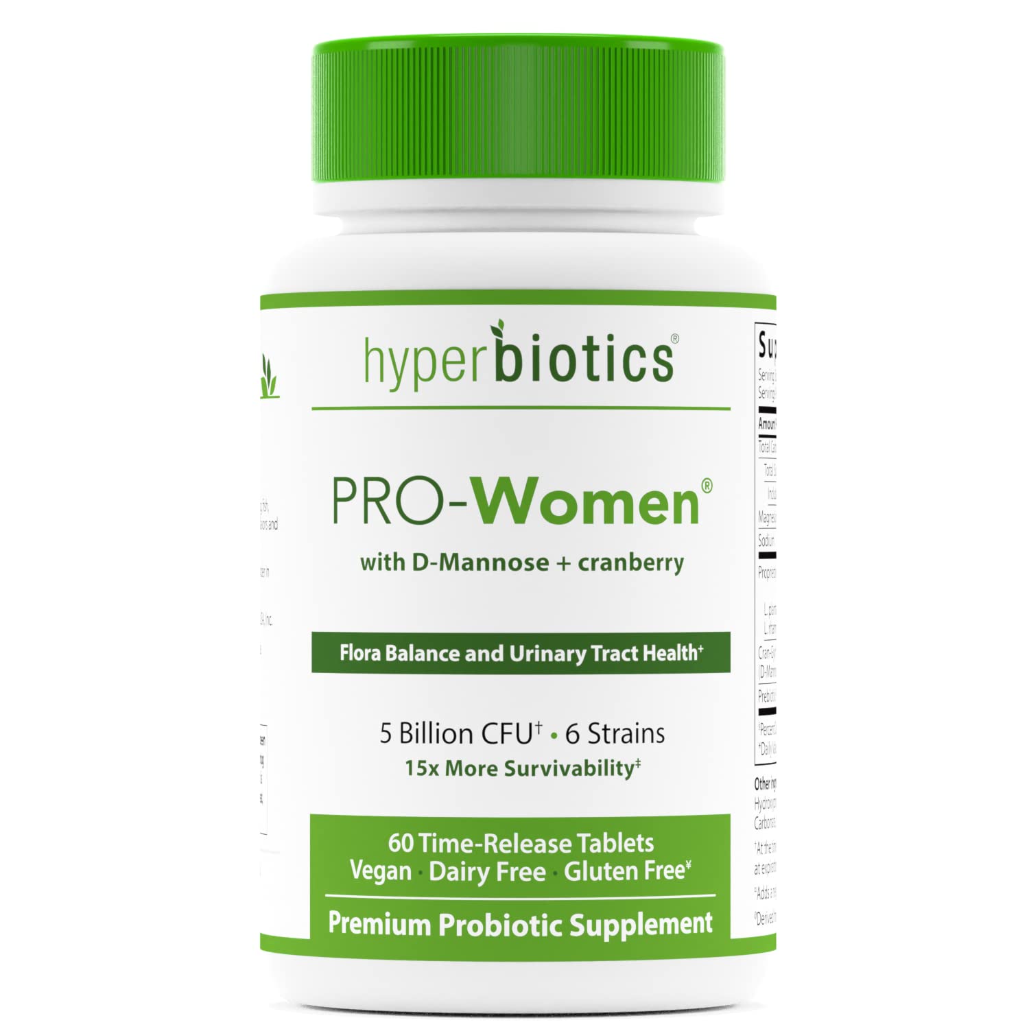 Foto 2 pulgar | Probiótico Hyperbiotics PRO-Women Time Release 60 Comprimidos - Venta Internacional