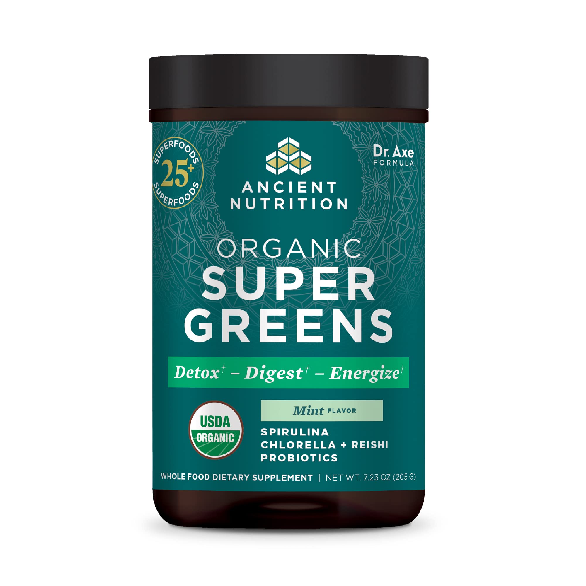 Foto 2 pulgar | Suplemento Ancient Nutrition Super Greens de 205 g-Venta Internacional