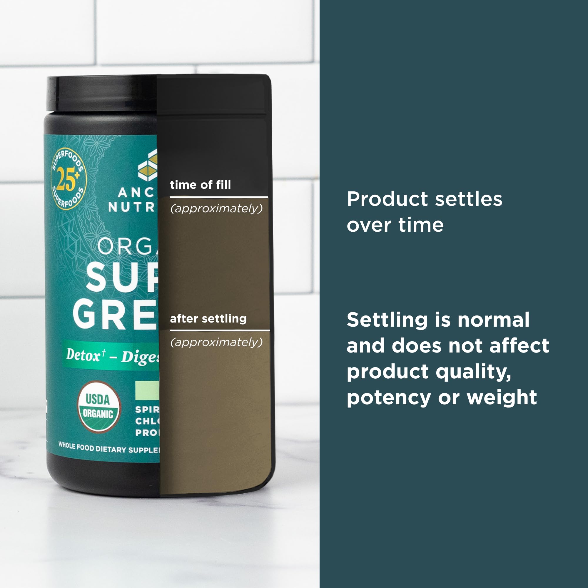 Foto 7 pulgar | Suplemento Ancient Nutrition Super Greens de 205 g-Venta Internacional