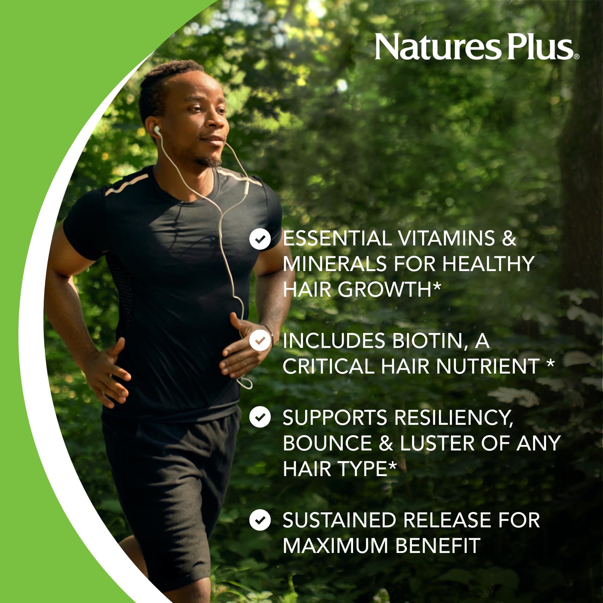 Foto 4 pulgar | Suplemento Natures Plus Ultra Hair 90 Comprimidos - Venta Internacional