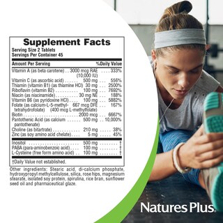 Foto 4 | Suplemento Natures Plus Ultra Hair 90 Comprimidos - Venta Internacional
