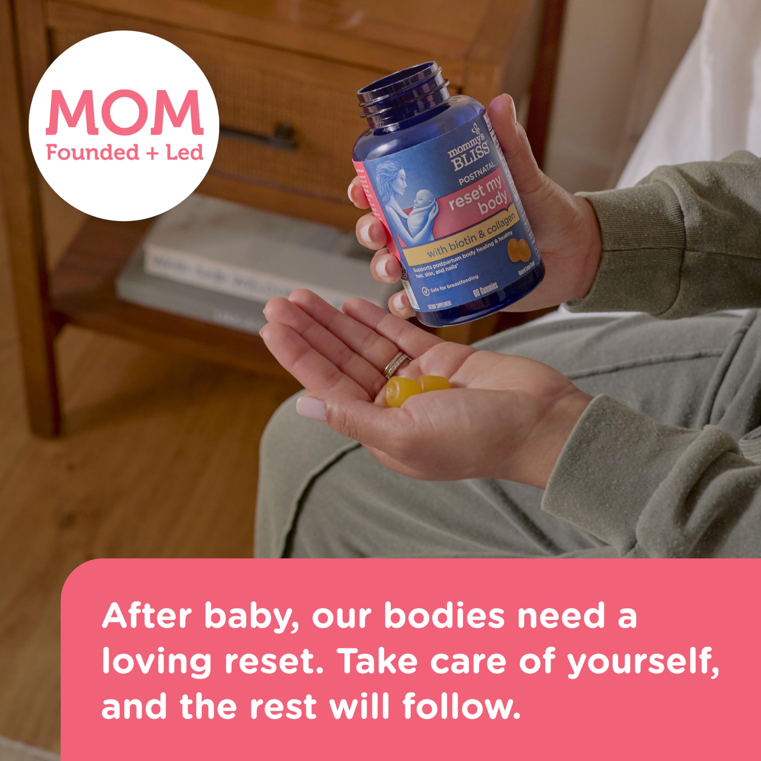 Foto 6 pulgar | Gummies Mommy's Bliss Postnatal Support Reset My Body 60u - Venta Internacional.
