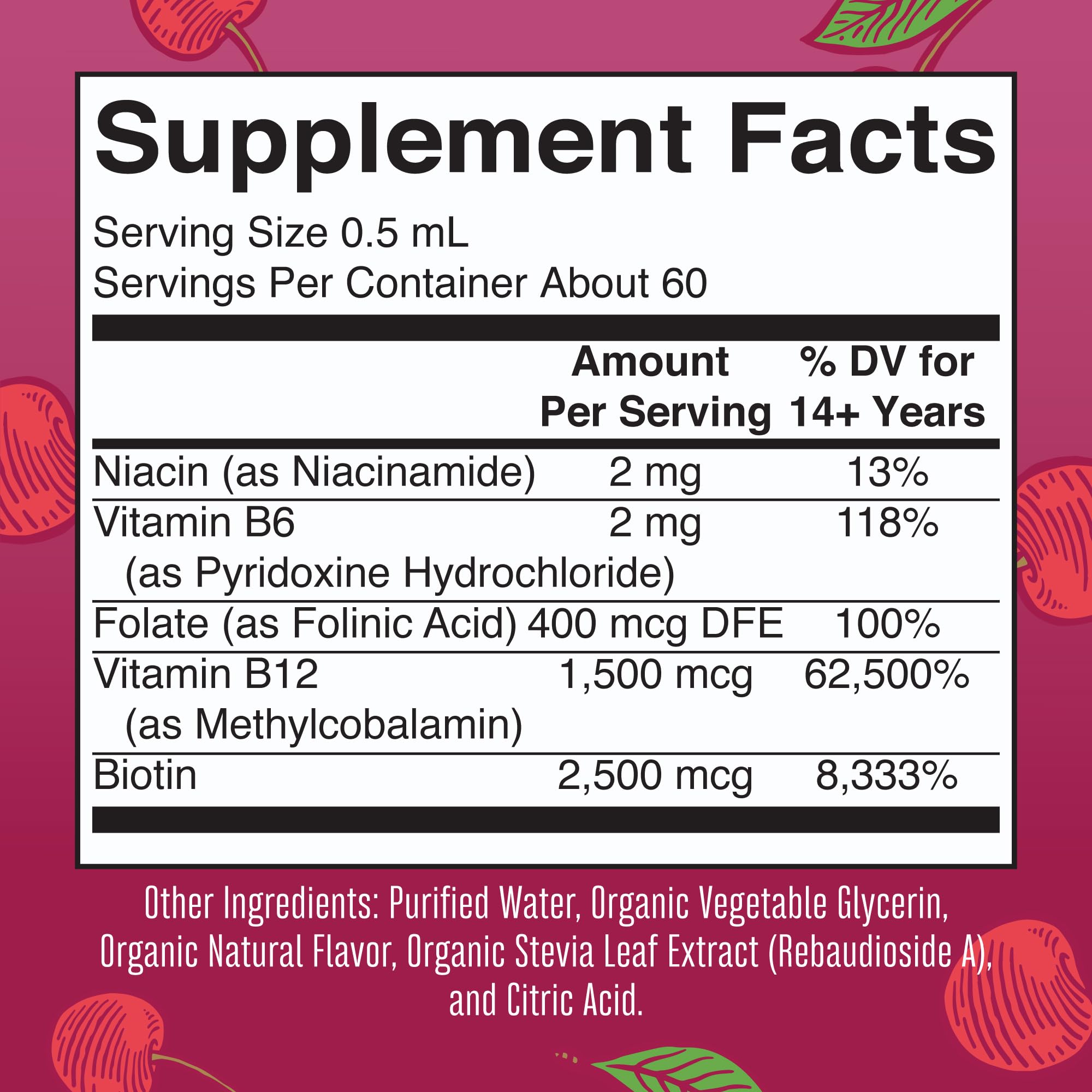 Foto 5 pulgar | Suplemento De Complejo De Vitamina B Maryruth Organics Para 2 Meses - Venta Internacional.