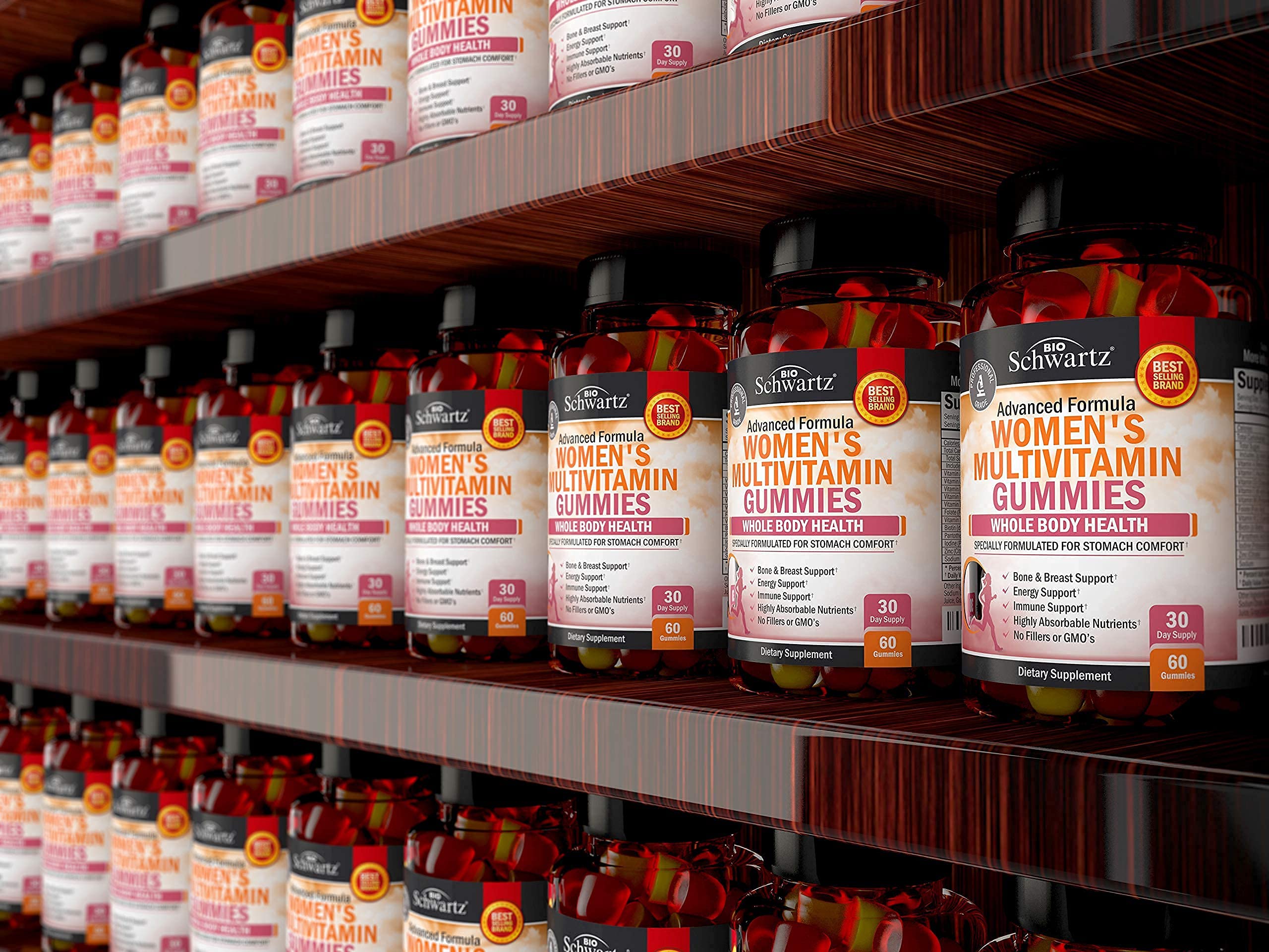 Foto 7 | Suplemento BioSchwartz Multivitamínico de 60 Gomitas-Venta Internacional