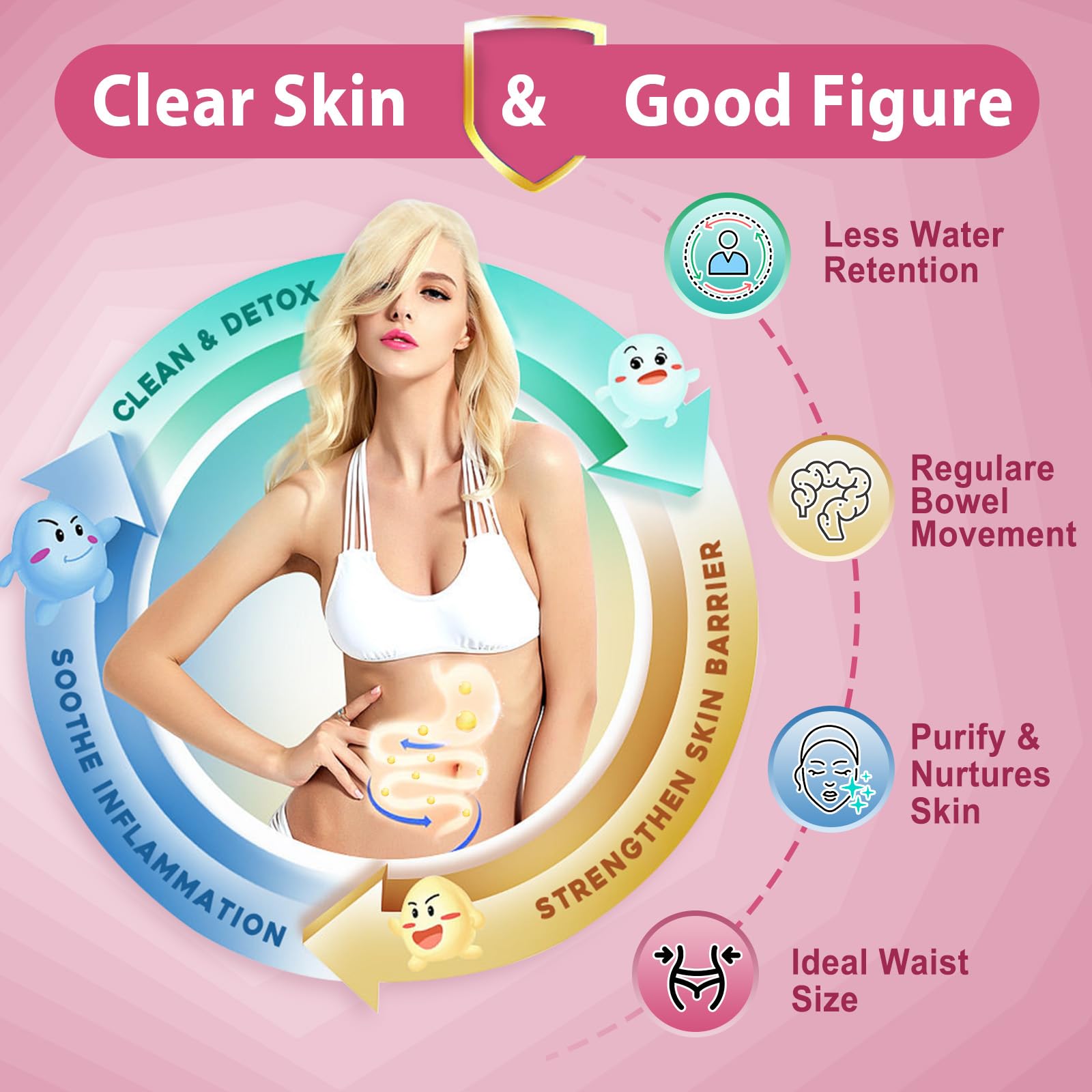 Foto 6 | Suplemento Nature Target Probiotics Women de 30 Paquetes-Venta Internacional