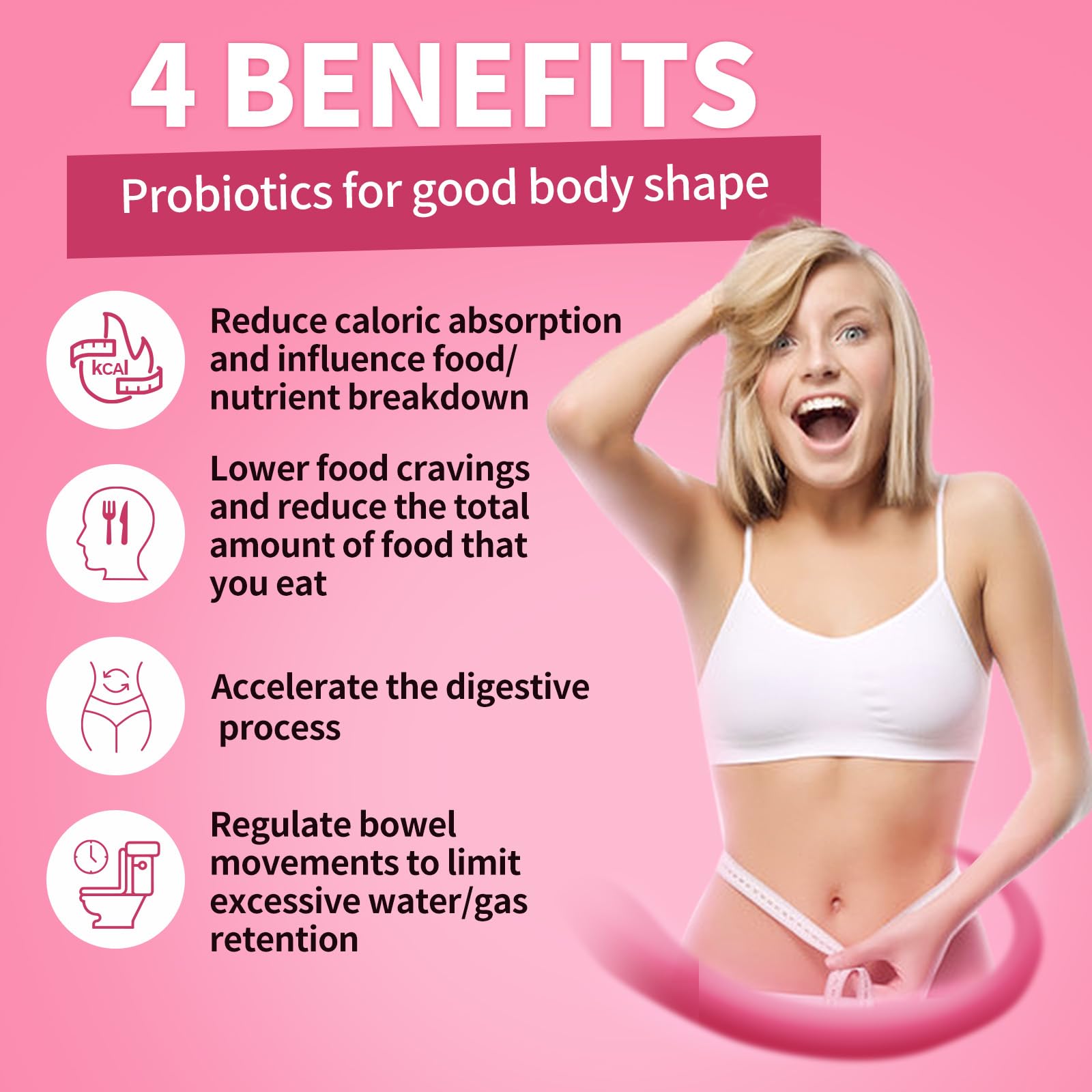 Foto 8 pulgar | Suplemento Nature Target Probiotics Women de 30 Paquetes-Venta Internacional