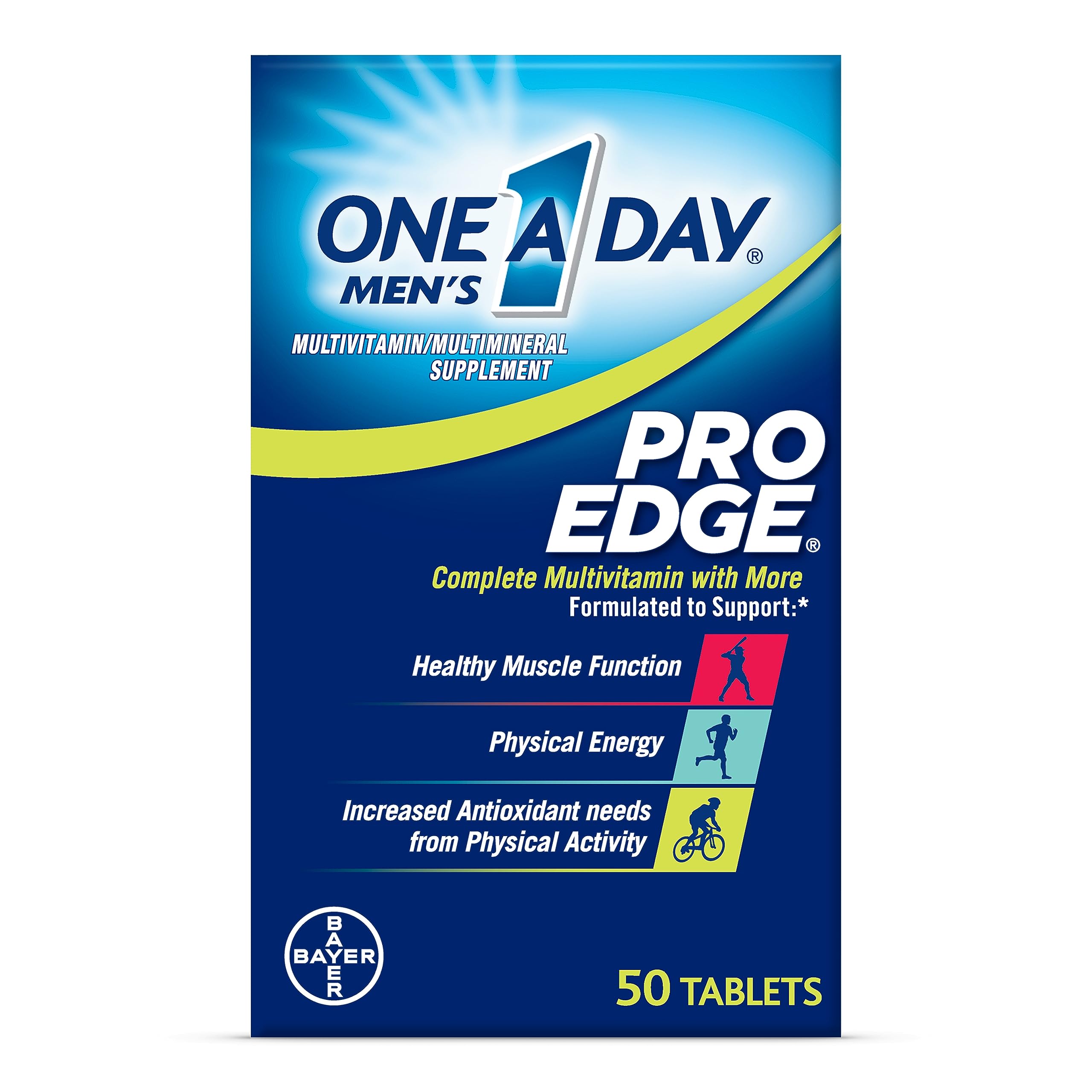 Foto 2 pulgar | Suplemento Multivitamínico Pro Edge 50 Comprimidos One A Day Men's - Venta Internacional.