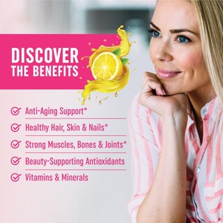 Foto 3 | Gomitas de Colágeno Mav Nutrition 200 mg Hidrolizadas+2500 mcg de Biotina - Venta Internacional