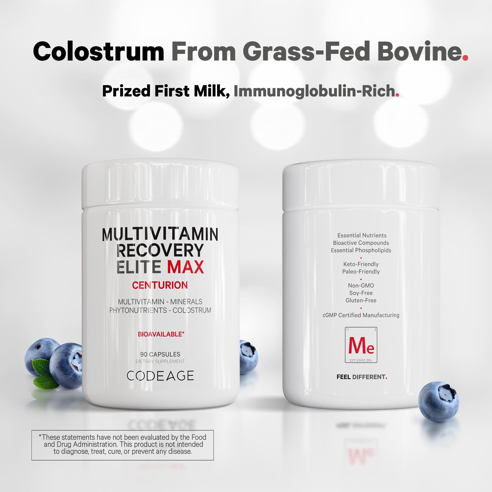 Foto 4 | Suplemento Multivitamínico Codeage Recovery Elite Max 90 Cápsulas - Venta Internacional