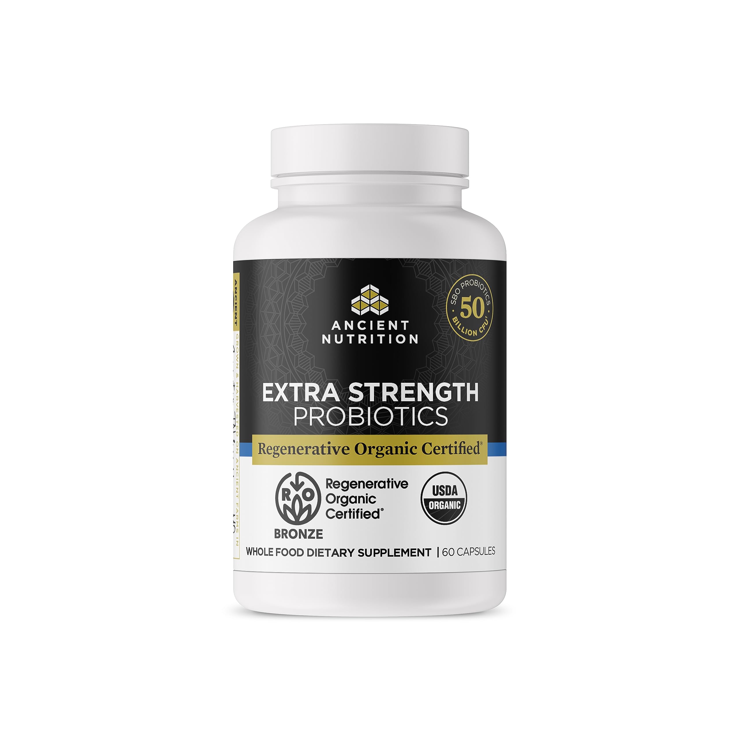 Suplemento de Probióticos Orgánicos Regenerativos Ancient Nutrition - Venta Internacional