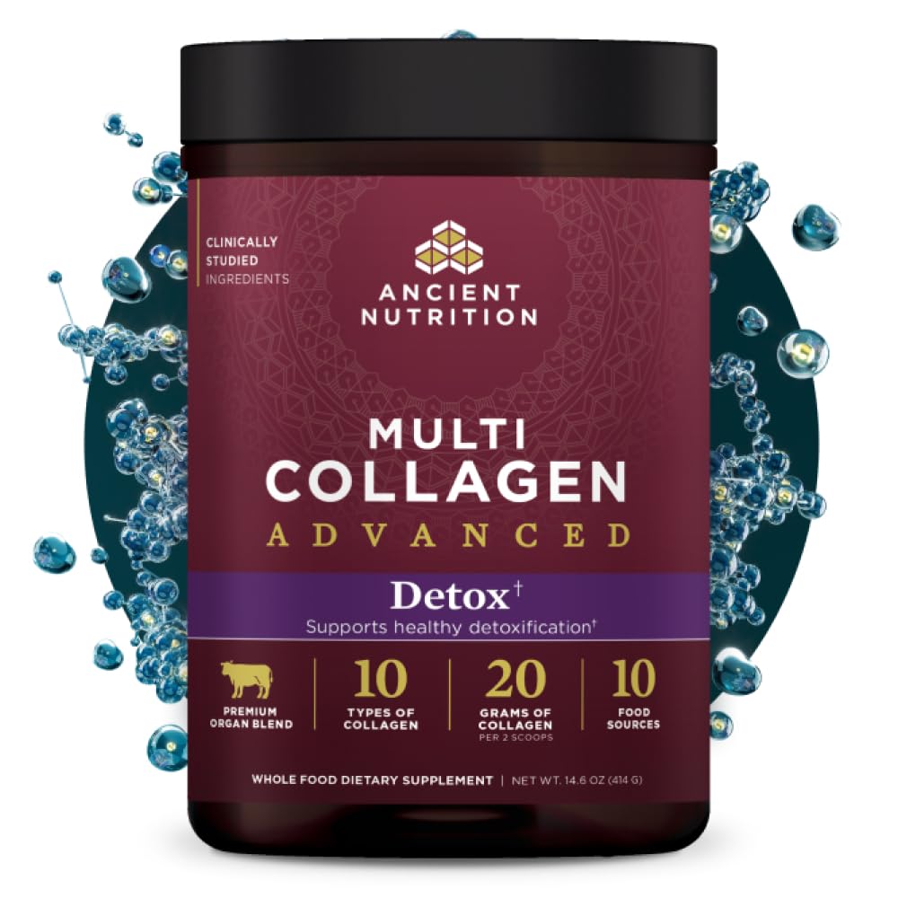 Foto 2 pulgar | Suplemento de Desintoxicación Avanzada de Colágeno Ancient Nutrition 36 Dosis - Venta Internacional