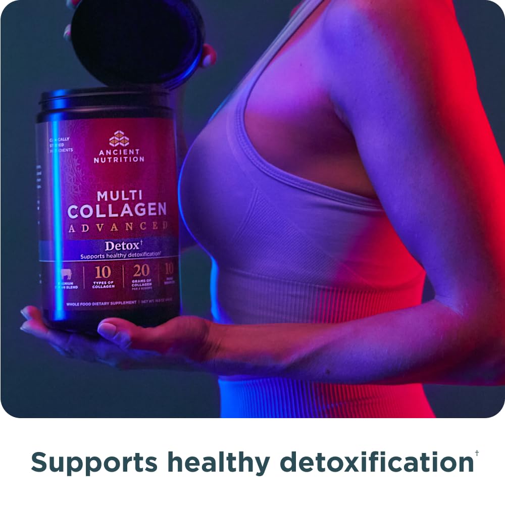 Foto 4 | Suplemento de Desintoxicación Avanzada de Colágeno Ancient Nutrition 36 Dosis - Venta Internacional