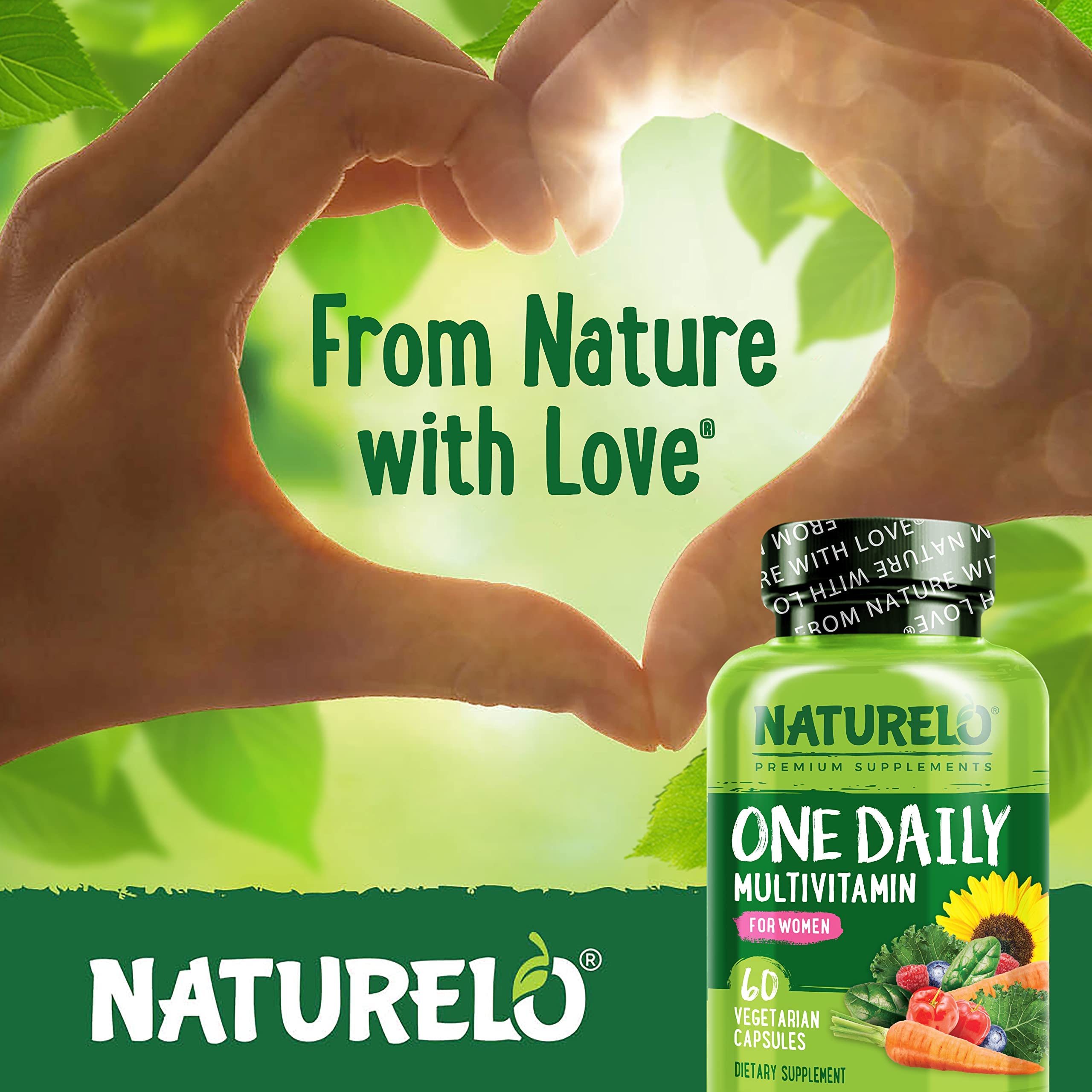 Foto 8 pulgar | Multivitamínico Naturelo One Daily para Mujeres 60 Cápsulas - Venta Internacional