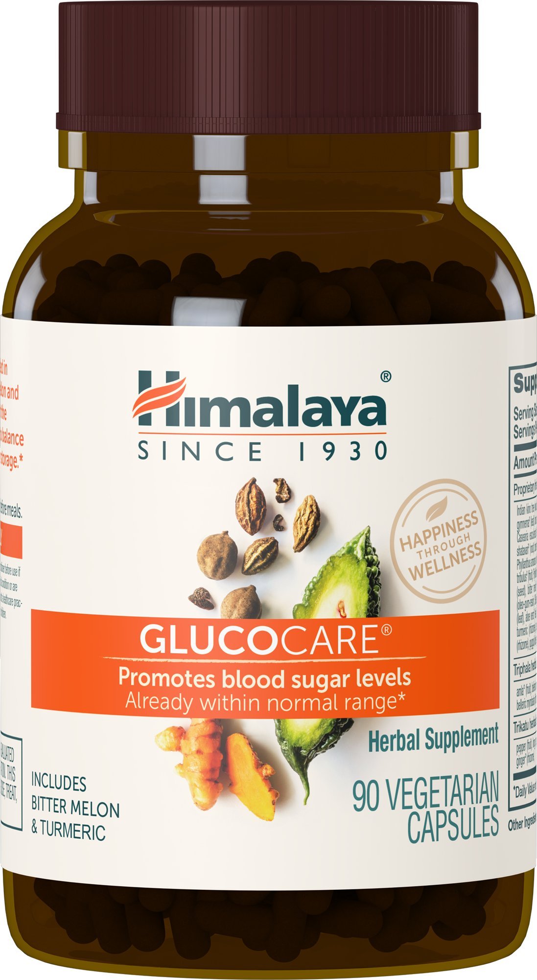 Foto 2 pulgar | Suplemento Himalaya Glucocare Herbal 90 Cápsulas - Venta Internacional.