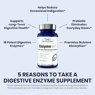 Foto 2 | Suplemento 1md Nutrition Enzymemd Enzimas Digestivas 60 Cápsulas - Venta Internacional.