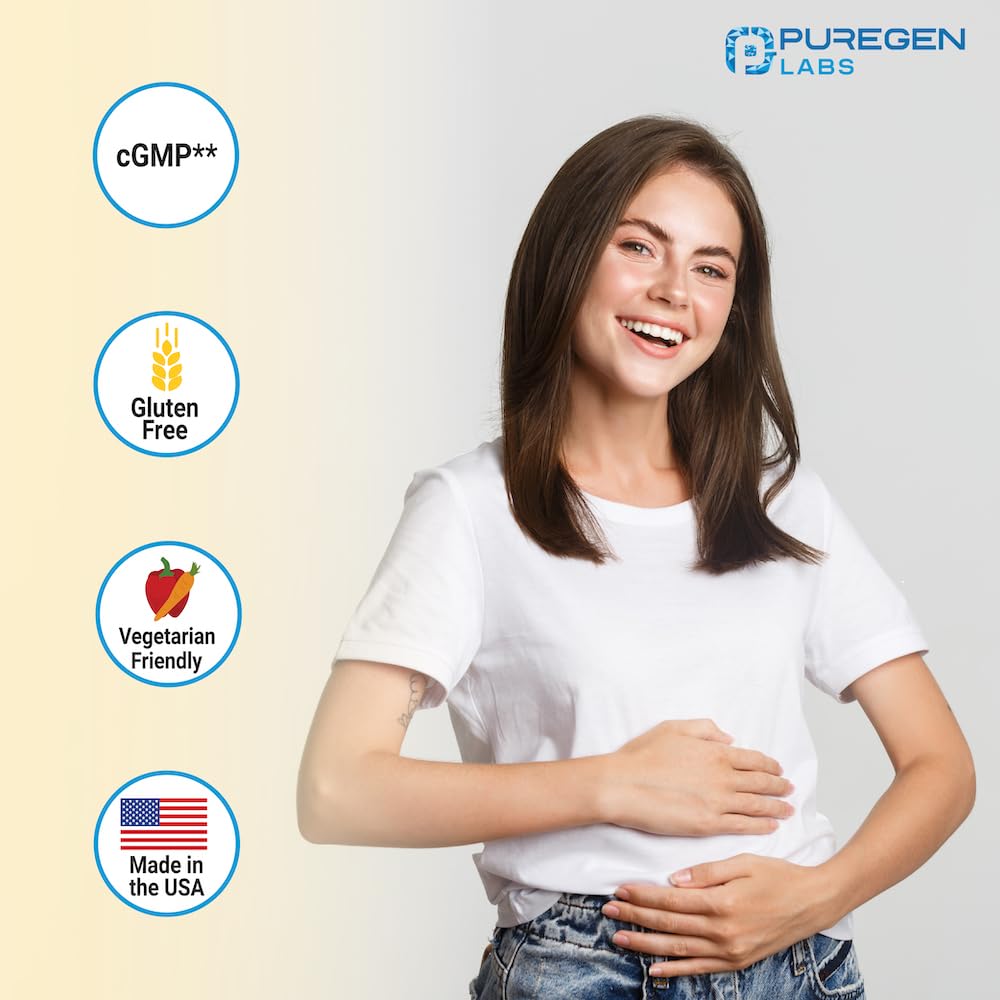 Foto 4 | Píldoras para la Intolerancia a la Lactosa Puregen Labs Dairy Relief 90 Cápsulas - Venta Internacional
