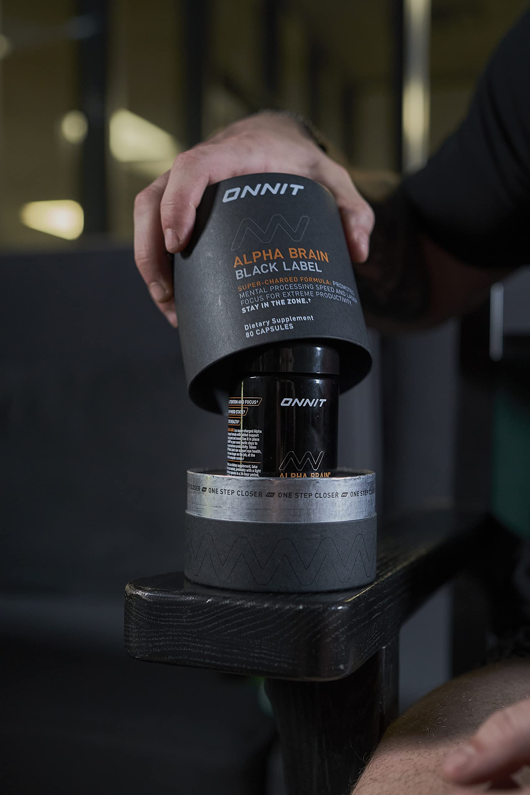 Foto 6 | Suplemento Onnit Alpha Brain Black Label 80 Cápsulas - Venta Internacional