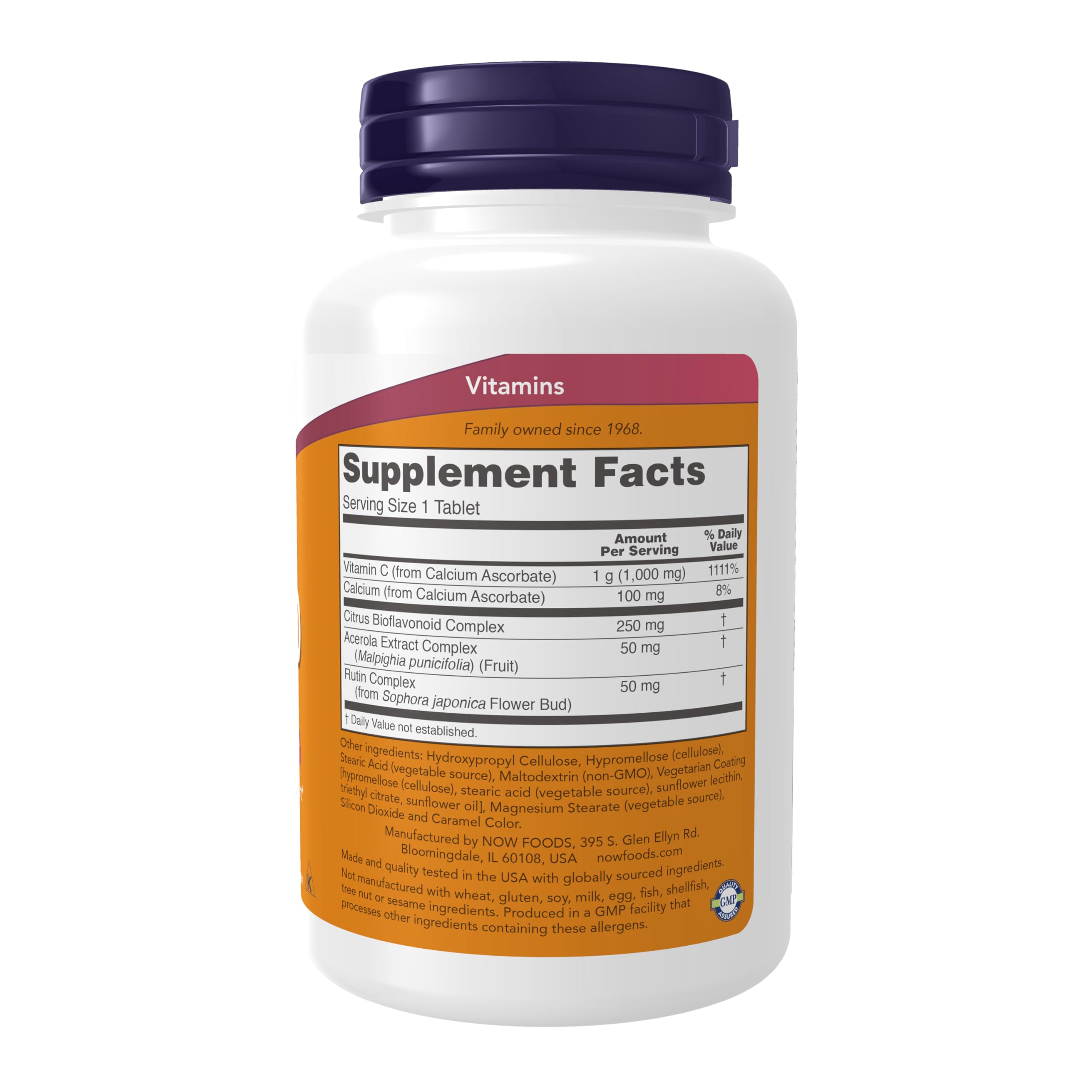 Foto 3 pulgar | Complemento De Vitamina C-1000 Supplements Now 90 Comprimidos - Venta Internacional