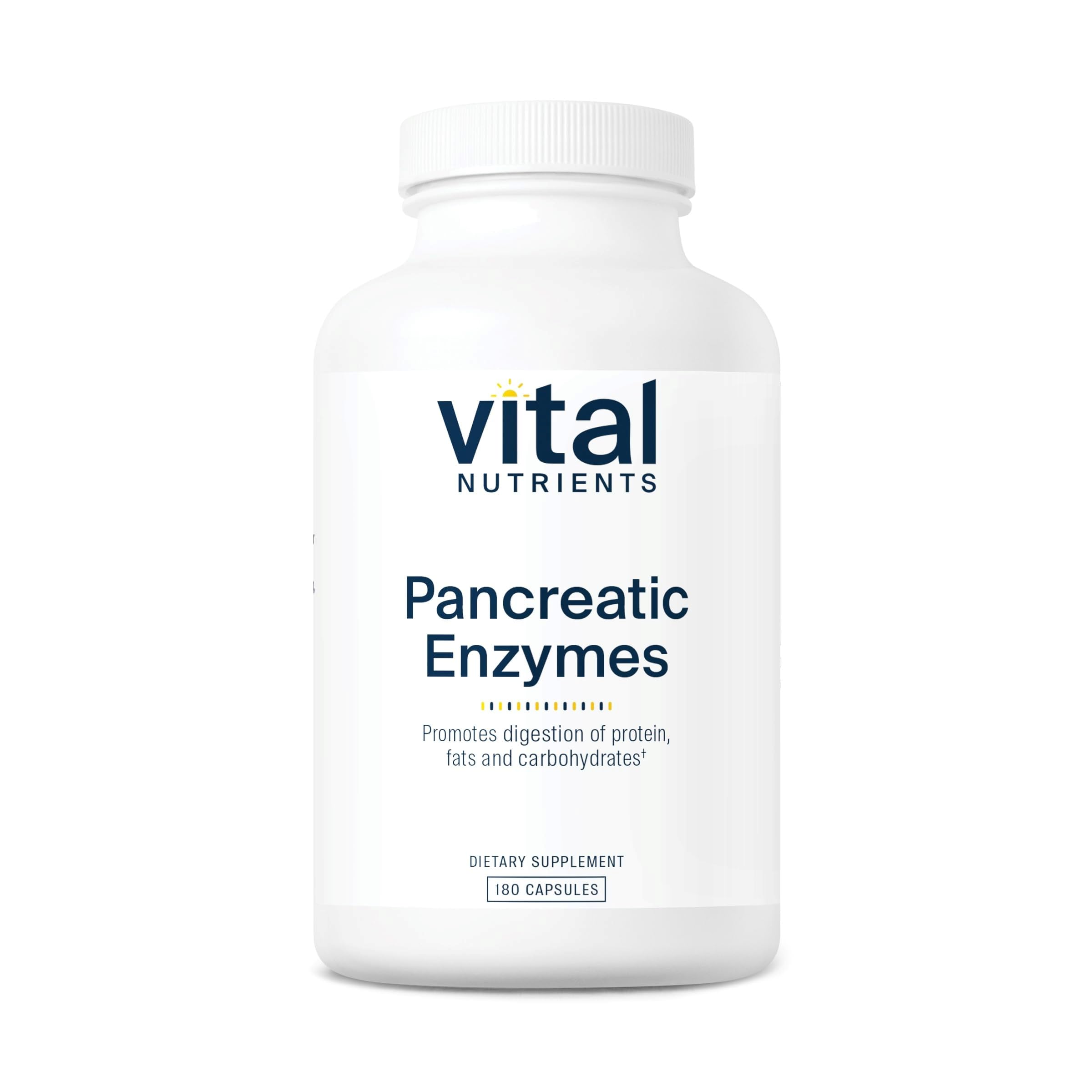 Foto 2 pulgar | Suplemento De Enzimas Digestivas Vital Nutrients Pancreatic 1000 Mg - Venta Internacional