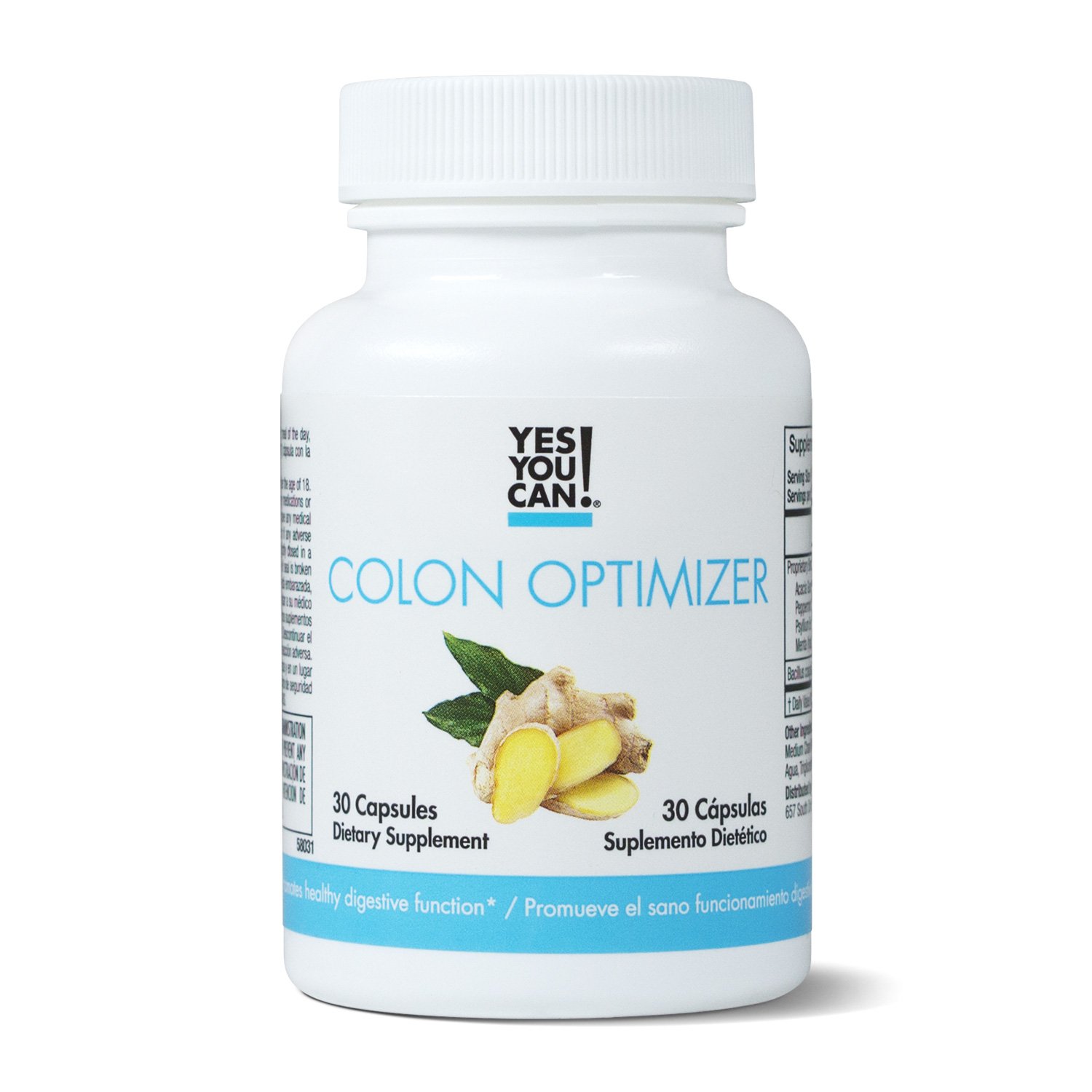 Probióticas Colon Optimizer Yes You Can! 30 Cápsulas - Venta Internacional