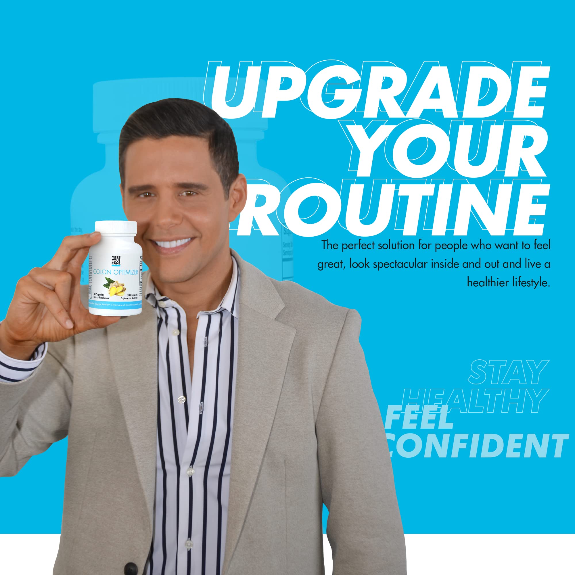 Foto 5 | Probióticas Colon Optimizer Yes You Can! 30 Cápsulas - Venta Internacional