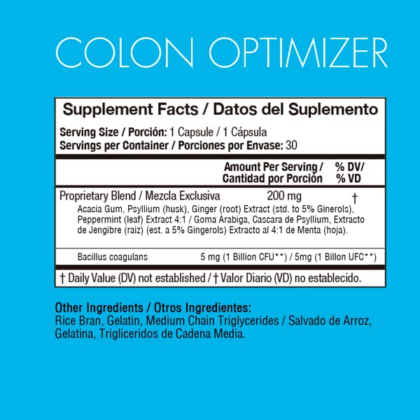 Foto 8 pulgar | Probióticas Colon Optimizer Yes You Can! 30 Cápsulas - Venta Internacional