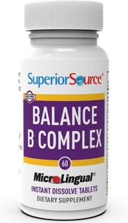 Foto 3 | Suplemento Superior Source B Complex de Ácido Fólico Biotina 60 Tabletas - Venta Internacional