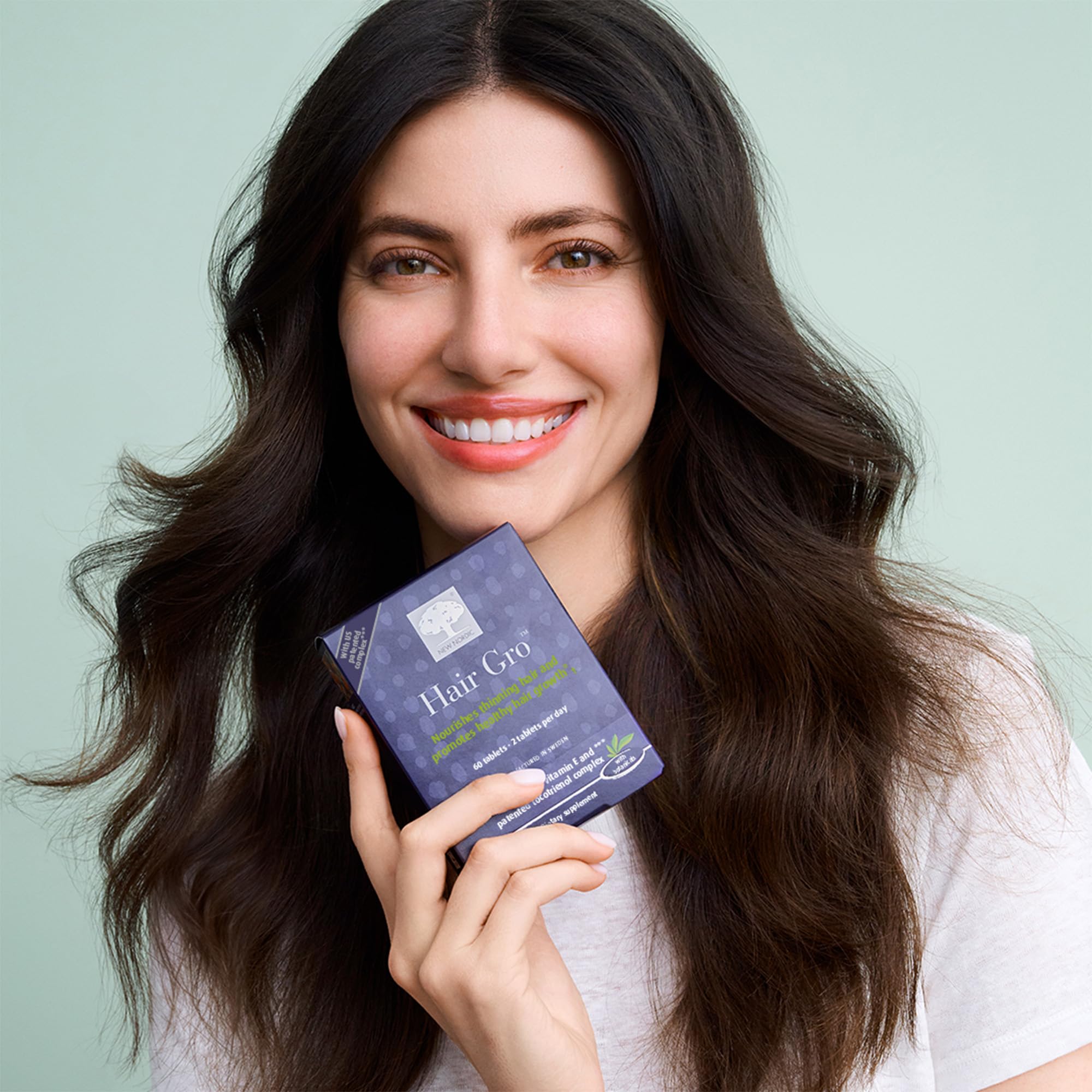Foto 8 pulgar | Suplemento New Nordic Hair Gro de 60 Tabletas-Venta Internacional