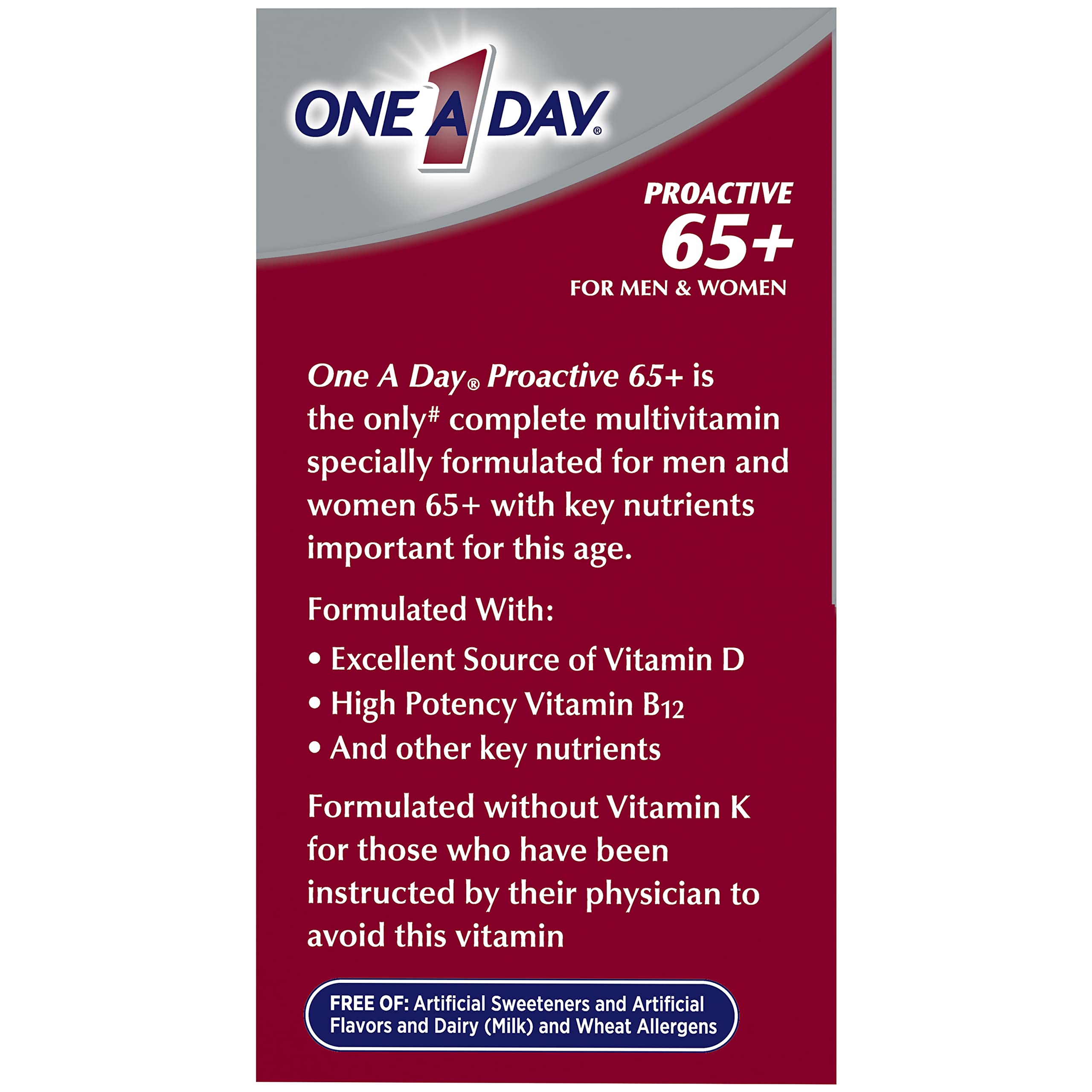 Foto 4 pulgar | Suplemento One a Day Multivitamínico de 150 Tabletas-Venta Internacional