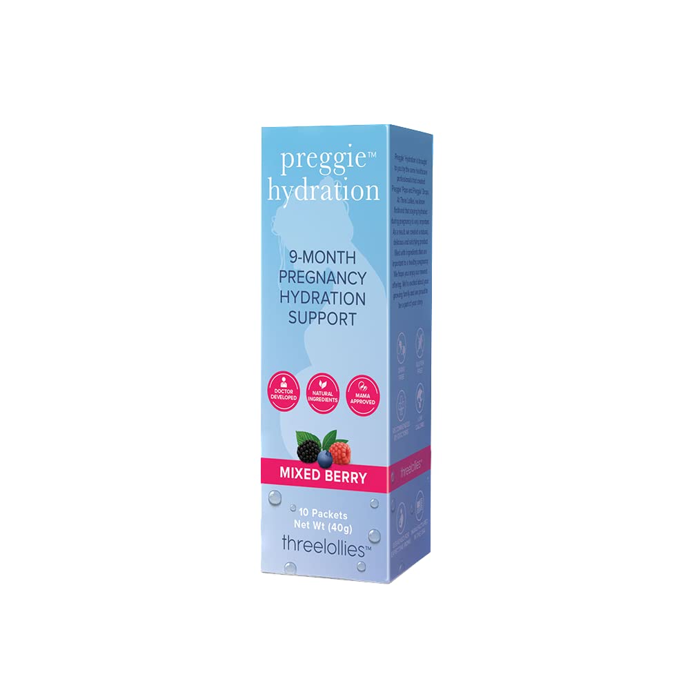 Foto 2 pulgar | Hydration Sticks Three Lollies Preggie Mixed Berry Paquete con 10 sobres - Venta Internacional