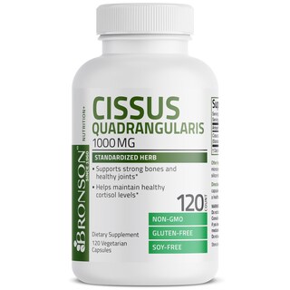 Foto 4 | Suplemento de Extracto de Bronson Cissus Quadrangularis 1000 mg 120 Cápsulas - Venta Internacional