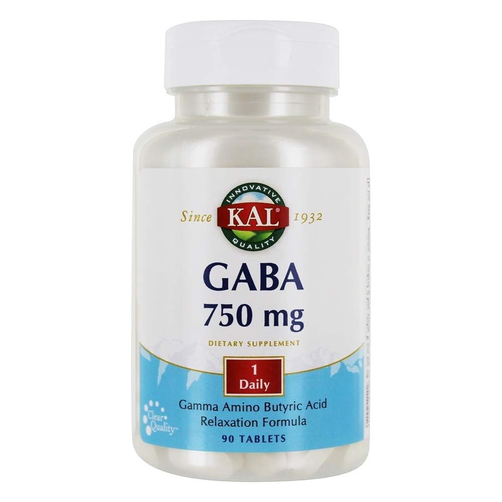 Foto 5 pulgar | Suplemento Kal Gaba Relaxation Support 90 Tabletas - Venta Internacional