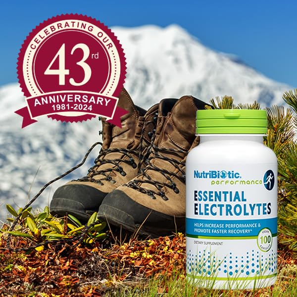 Foto 8 pulgar | Suplemento Nutribiotic Essential Electrolytes 100 Cápsulas - Venta Internacional.