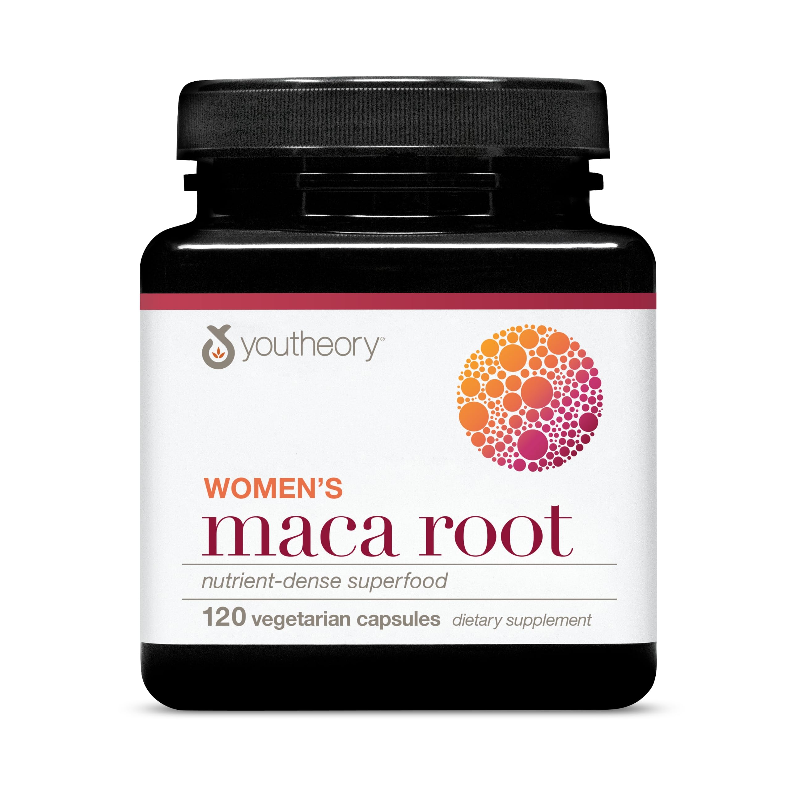 Foto 2 pulgar | Suplemento Youtheory Maca Root Energy Menopause 120 Cápsulas Para Mujer - Venta Internacional.
