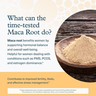 Foto 4 | Suplemento Youtheory Maca Root Energy Menopause 120 Cápsulas Para Mujer - Venta Internacional.
