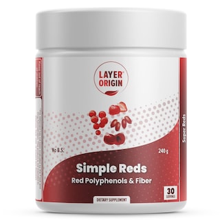 Foto 1 | Polvo De Fruta Orgánica Supplement Layer Origin Simple Reds - Venta Internacional.