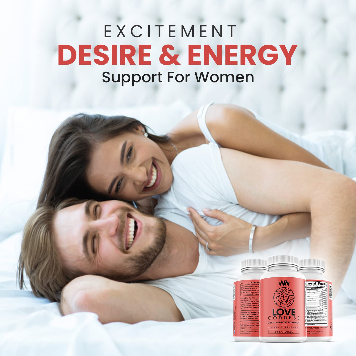 Foto 6 pulgar | Suplemento Warped Wellness Love Goddess Libido Boost Women - Venta Internacional.