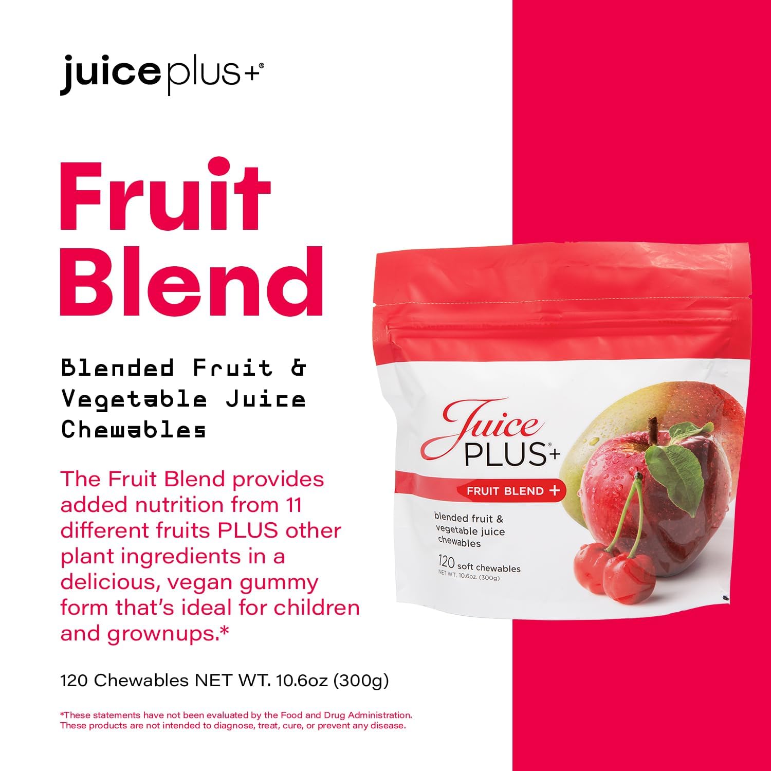 Foto 8 pulgar | Gomitas Blandas Masticables Con Mezcla De Frutas Supplement Juice Plus+ - Venta Internacional.