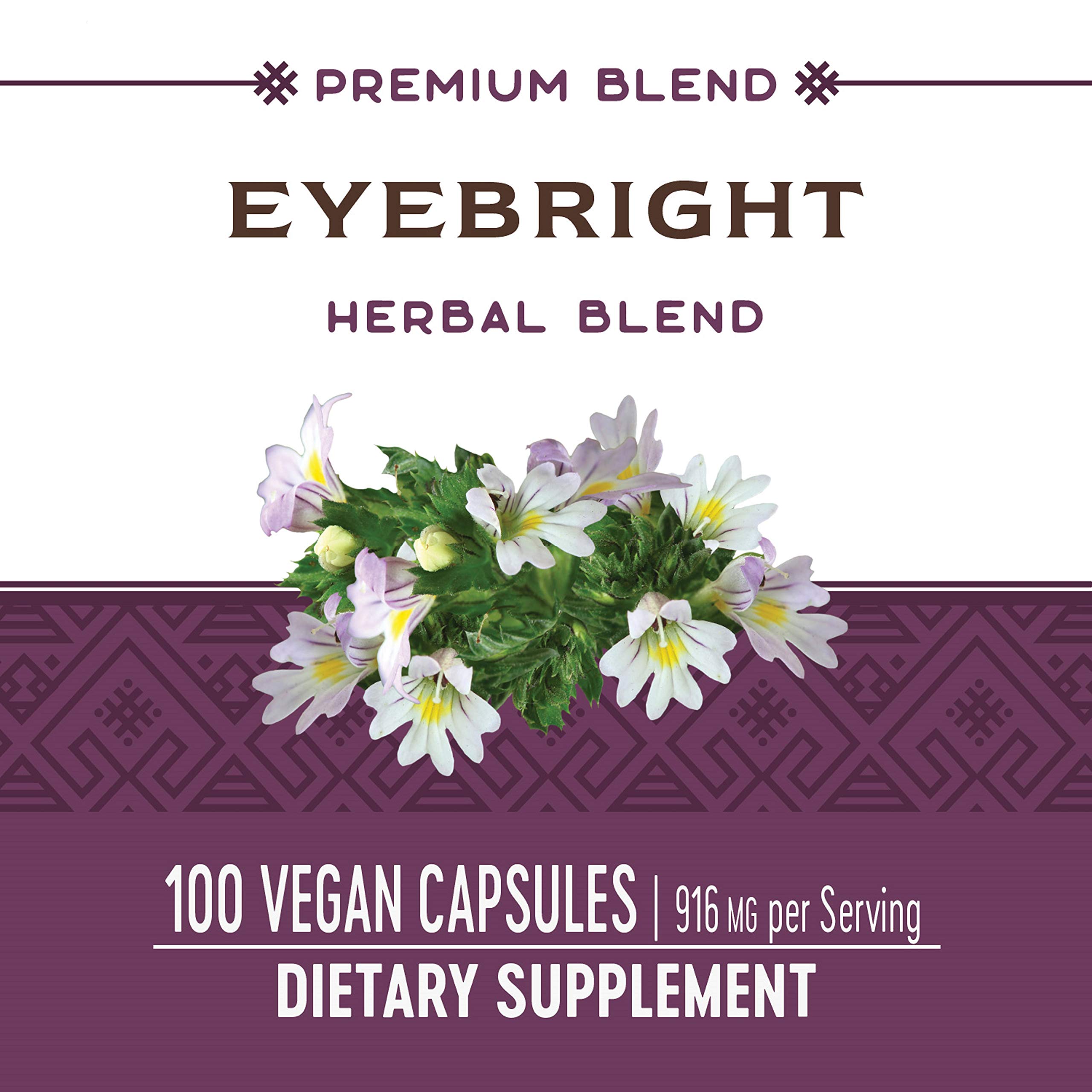 Foto 3 pulgar | Suplemento Nature's Way Eyebright Blend 100 Cápsulas - Venta Internacional.