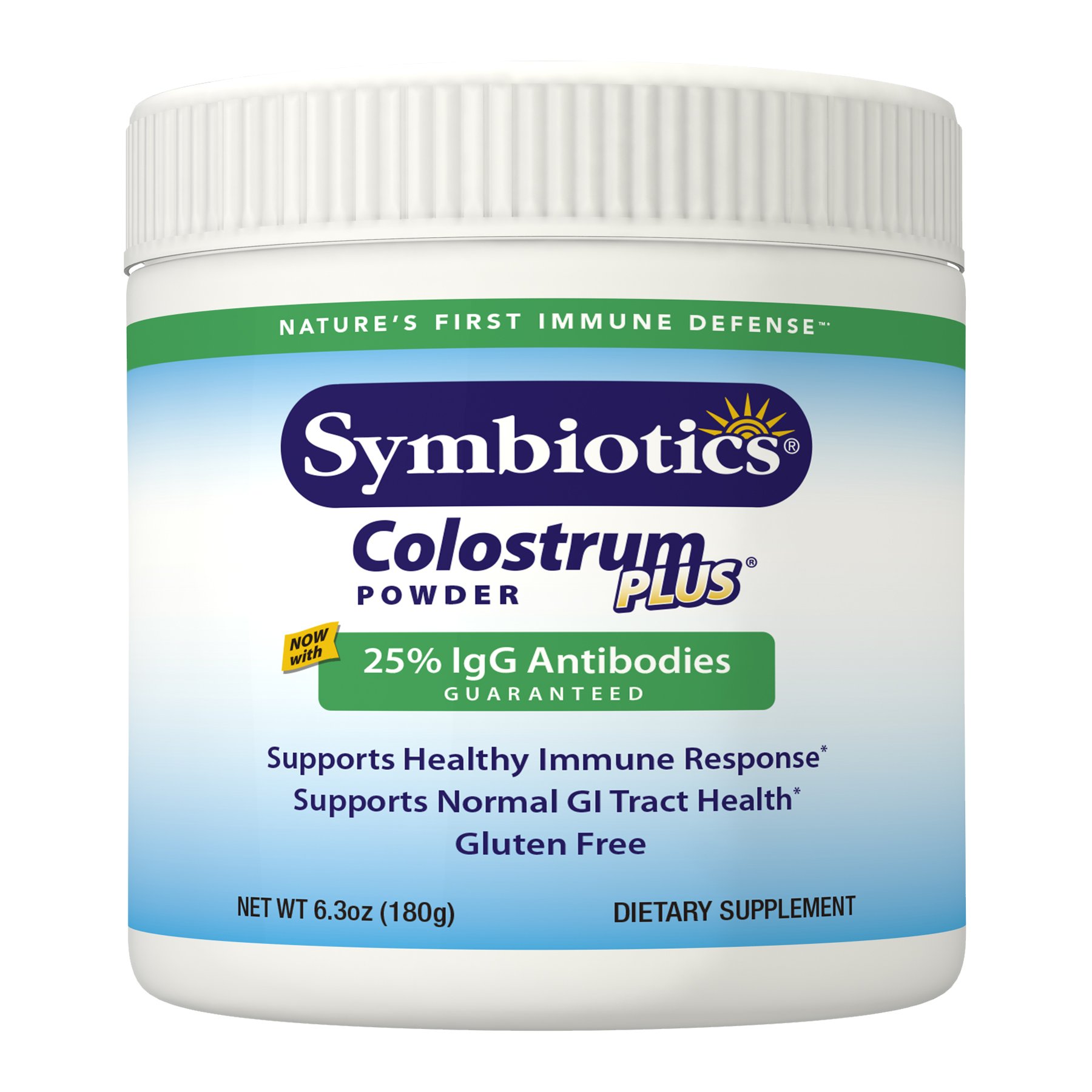Foto 2 pulgar | Suplemento Symbiotics Colostrum Plus Powder 180 G Immunity - Venta Internacional.