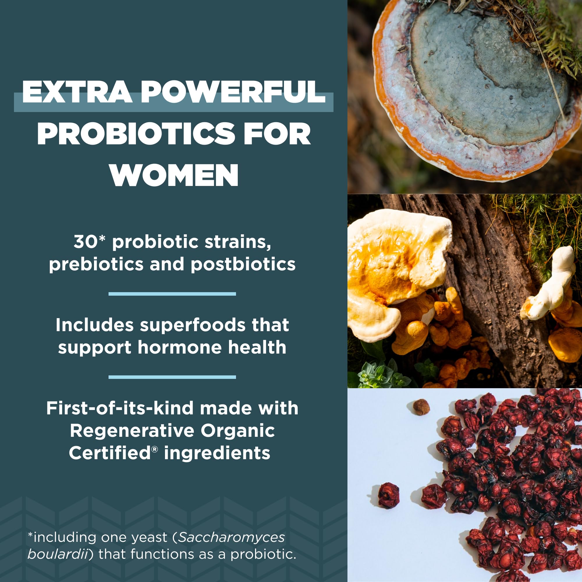 Foto 2 | Probiotics Ancient Nutrition, Regenerativos, Orgánicos, Para Mujeres, 60 Unidades - Venta Internacional.