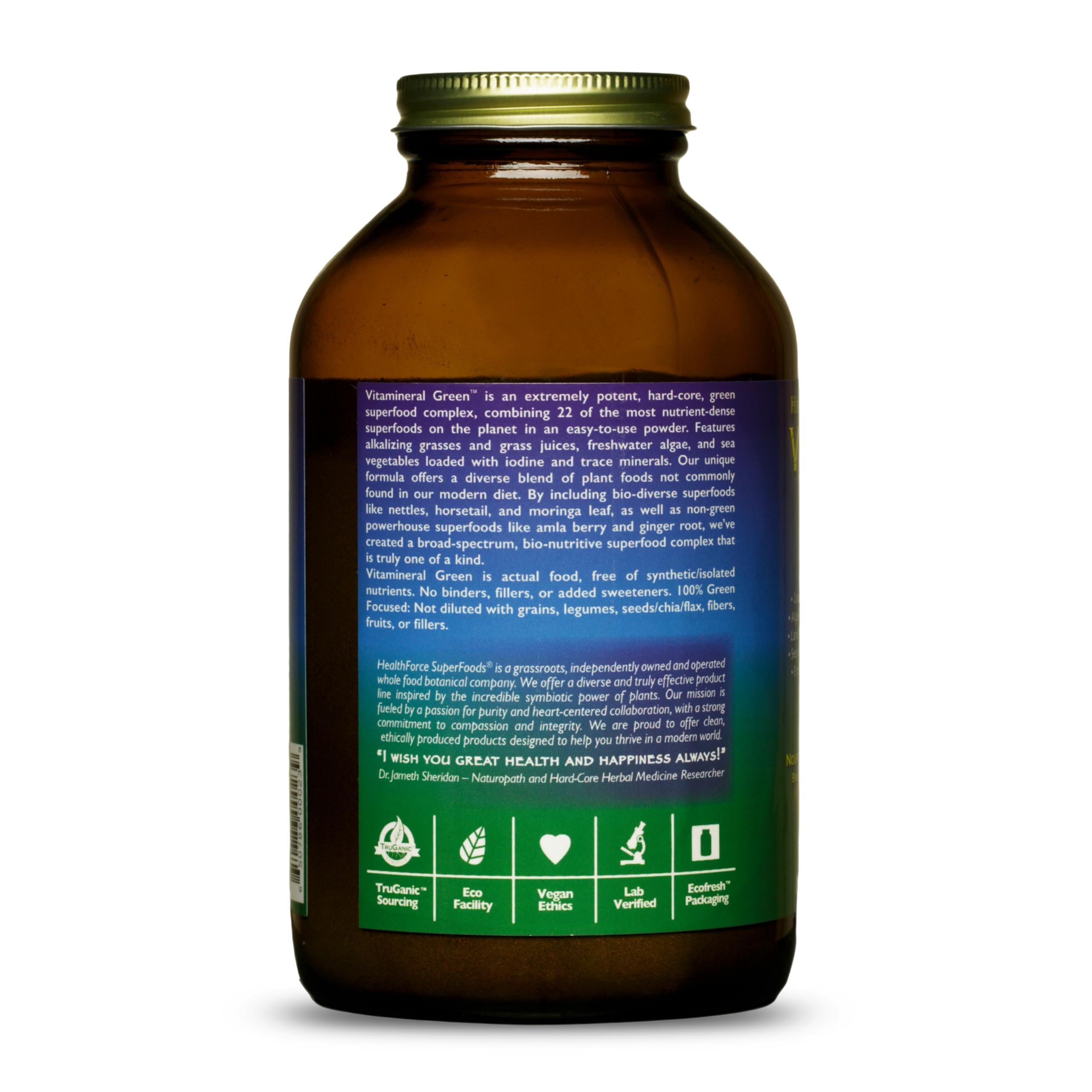 Foto 4 pulgar | Suplemento Mineral Healthforce Superfoods Vitamineral Green 300 G - Venta Internacional.