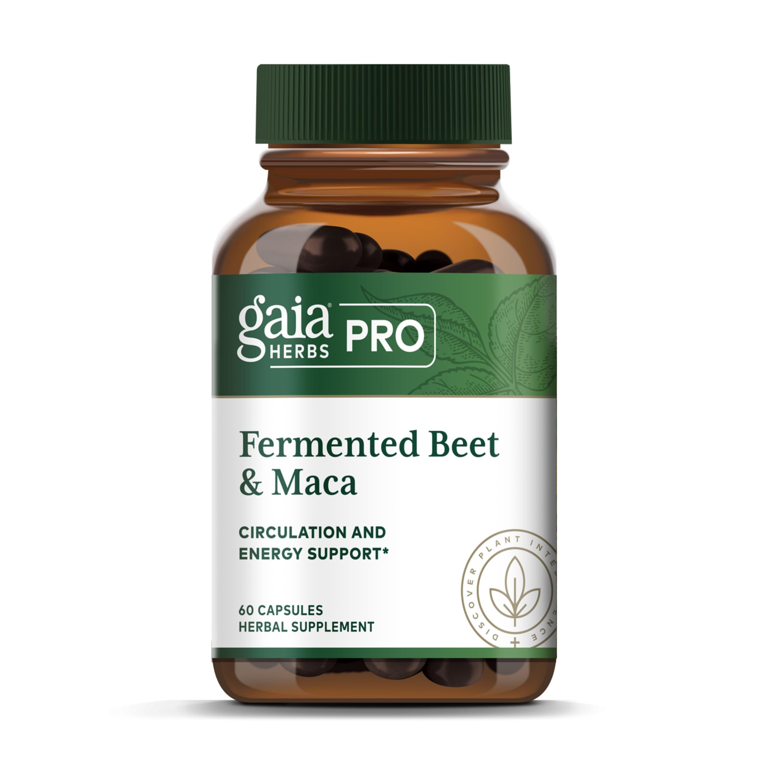 Foto 1 | Suplemento Gaia Herbs Pro De Remolacha Fermentada Y Maca 60 Cápsulas - Venta Internacional.