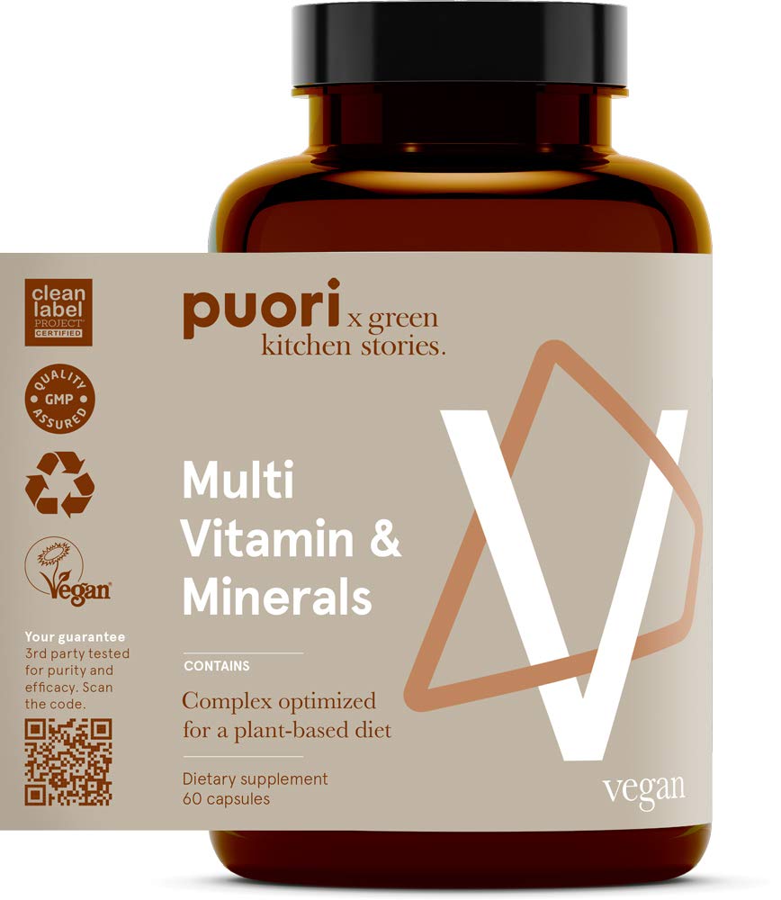 Foto 2 pulgar | Suplemento Multivitamínico Y Mineral Puori V, 60 Cápsulas Veganas - Venta Internacional.