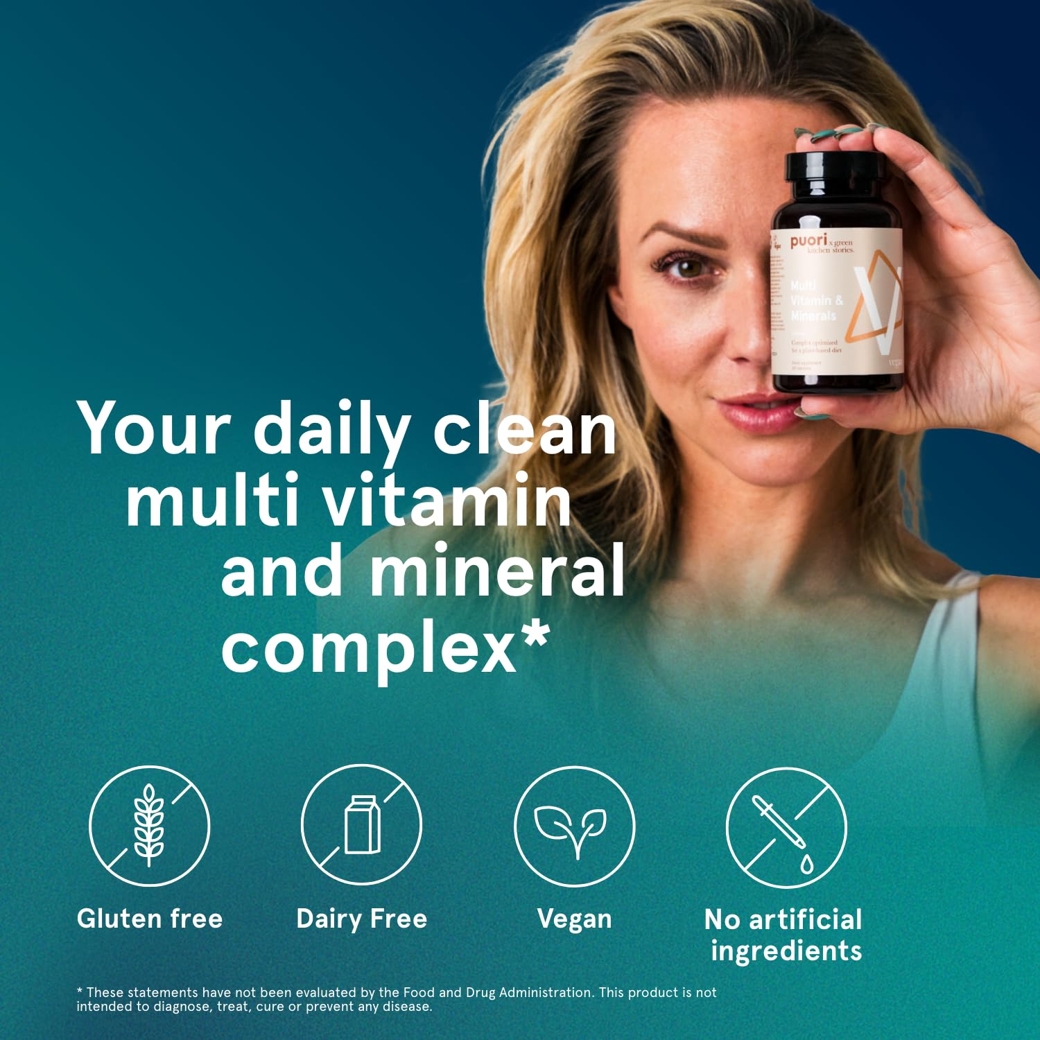 Foto 5 pulgar | Suplemento Multivitamínico Y Mineral Puori V, 60 Cápsulas Veganas - Venta Internacional.