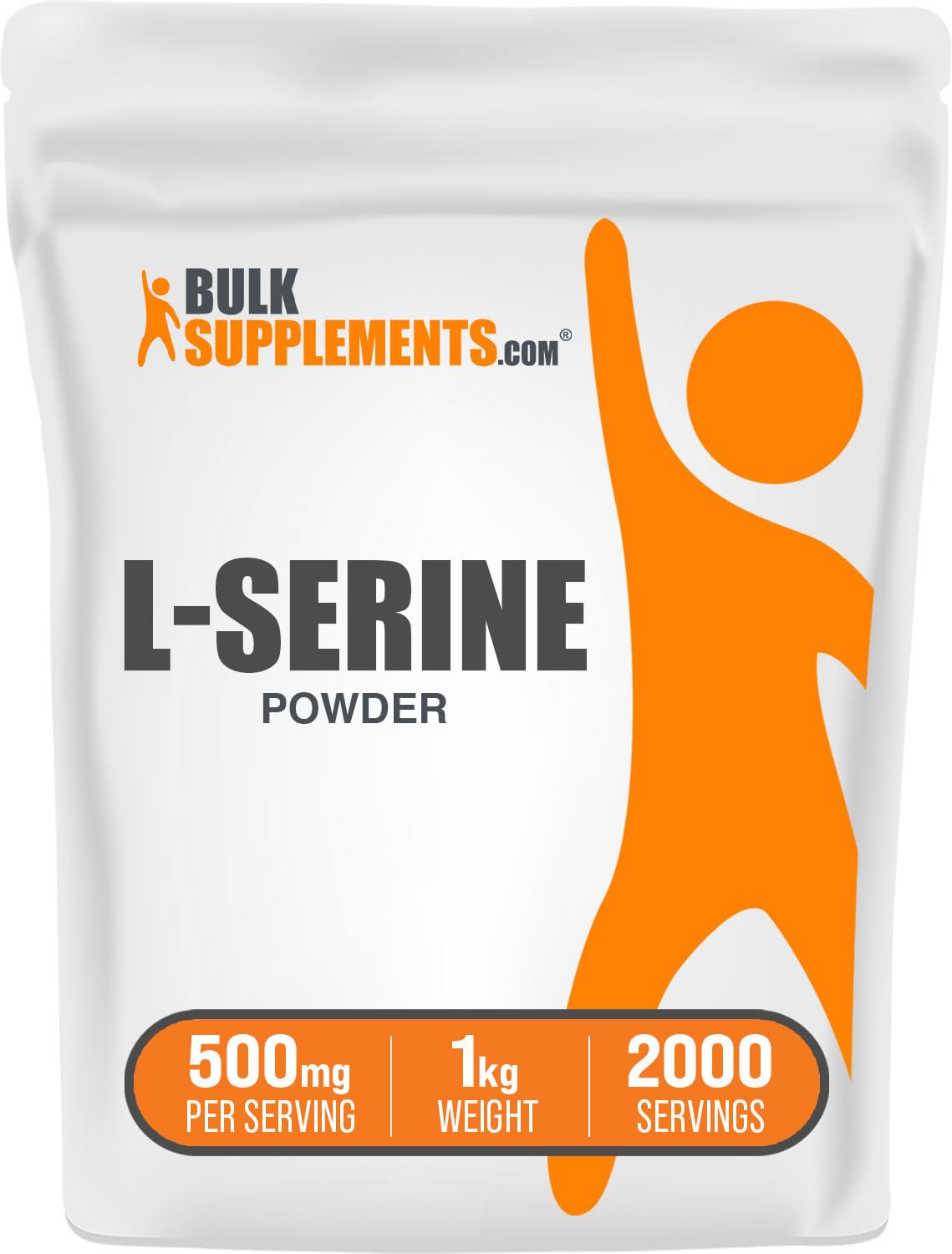 Foto 2 pulgar | Suplemento Bulksupplements.com L-serina 1 Kg (2.2 Libras) - Venta Internacional.