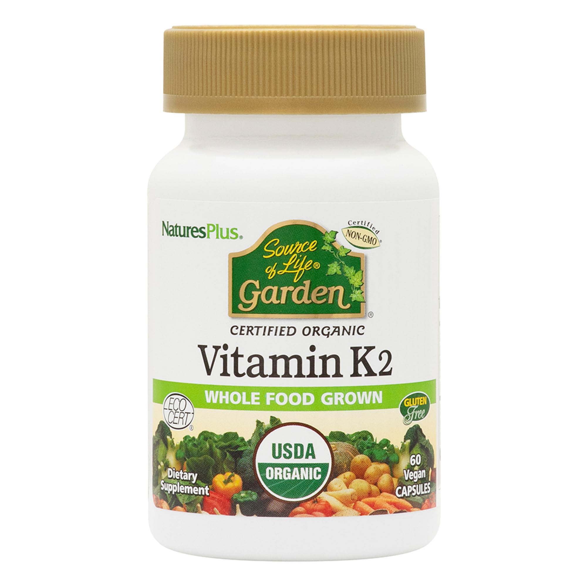 Foto 2 pulgar | Suplemento De Vitamina K2 Source Of Life Garden De Natures Plus - Venta Internacional.