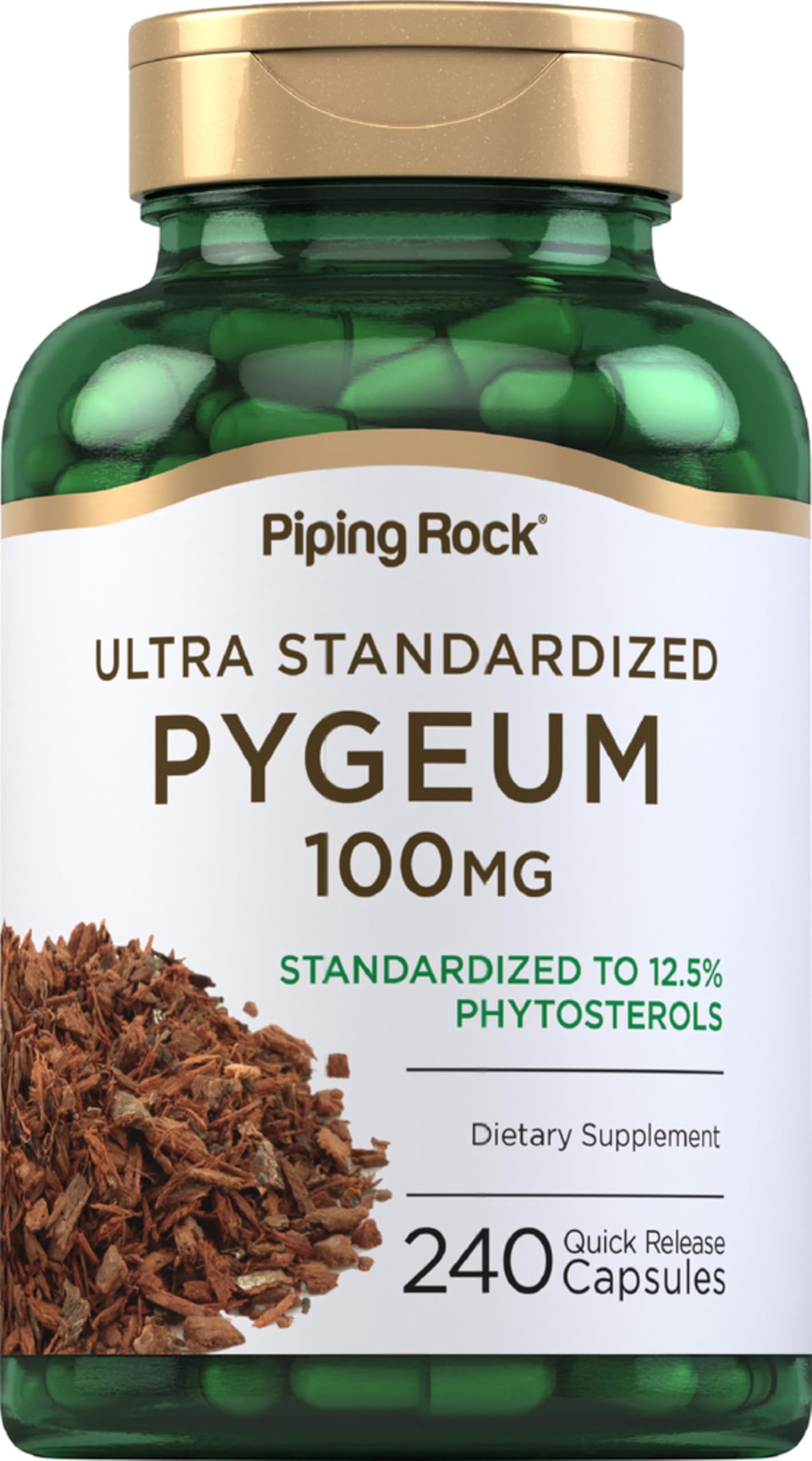 Foto 2 pulgar | Suplemento Piping Rock Pygeum 100 Mg 240 Cápsulas - Venta Internacional.